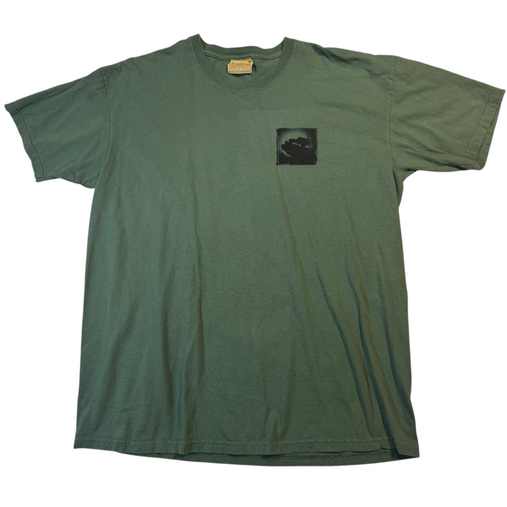Vintage The Mountain Forest Green Jeep Short Sleeve Tee XL
